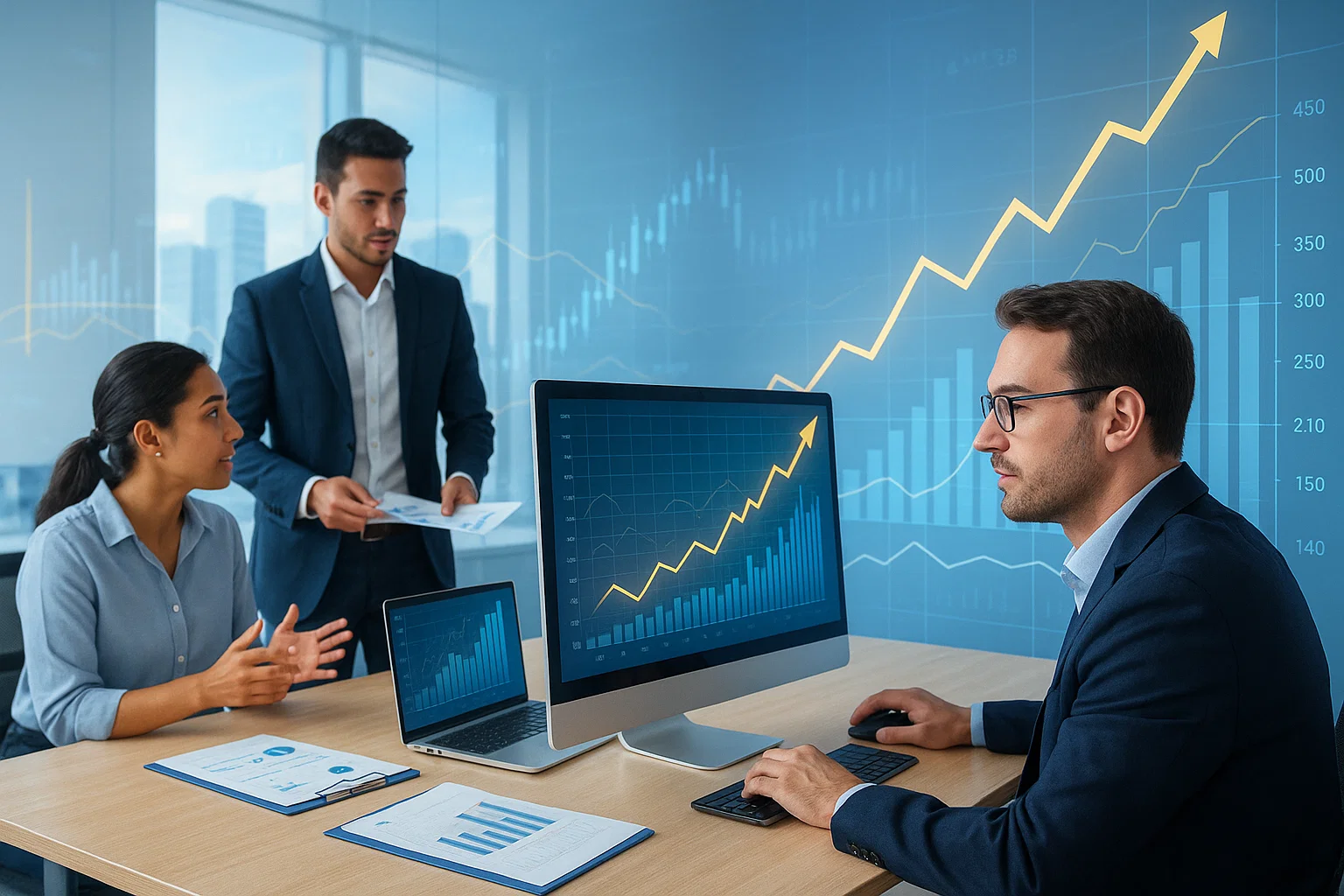 Forex broker SEO promotion driving organic traffic and qualified lead growth
